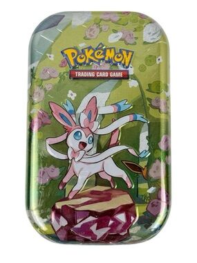 Pokémon TCG Prismatic Evolutions Sylveon Mini Tin Sealed – Scarlet & Violet